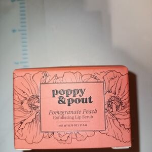 Pomegranate Peach Exfoliating Lip‎ Scrub - Pink